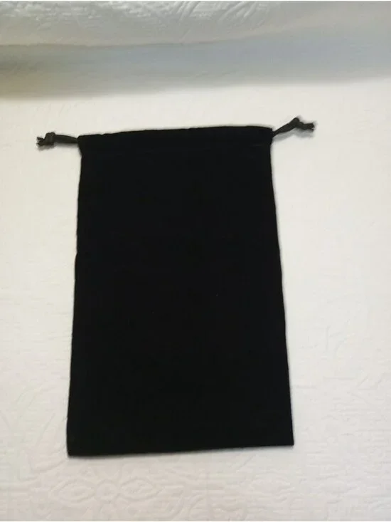 Urpower Black Velvet Drawstring Storage Bag - Picture 2 of 4
